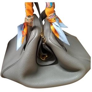 Lindy 30 Rare Etoupe with Gold Hardware Brand New